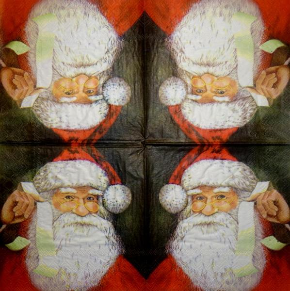NW-221 Weihnachtsmann - 3-lagig - CS